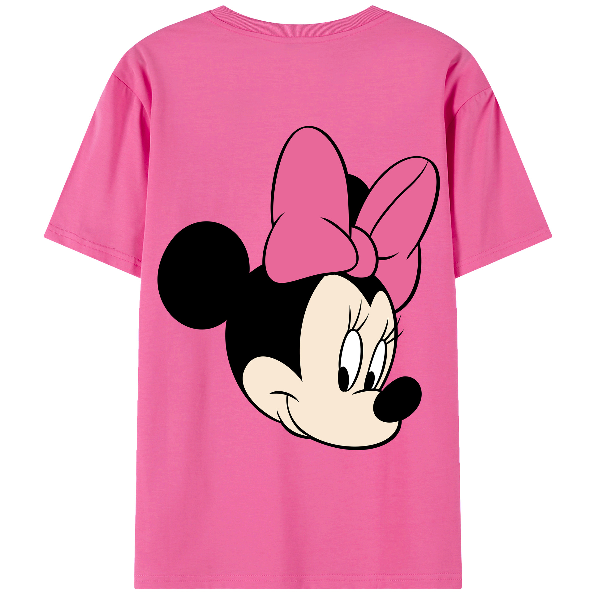 （画像用） ミッキーマウス Mickey Mouse レディース半袖Tシャツ(バックプリント)